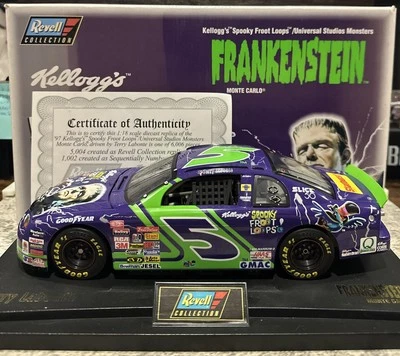1997 Terry Labonte Spooky Froot Loops Frankenstein 1/18 Revell Nascar Diecast - Image 1 of 4