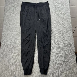 Lululemon Tanzstudio mittelhohe schwarze Jogginghose Damengröße 8  - Bild 1 von 8