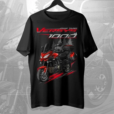 Camiseta para motociclistas Kawasaki Versys 1000 Grand Tourer 2015-2018 Foto 1 de 2