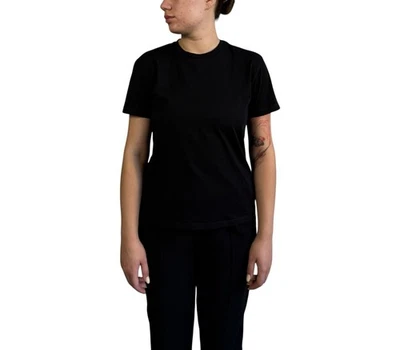 Camiseta para hombre Sunspel 100 % camisa manga corta cuello redondo negra talla XS Foto 1 de 4