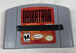 Nintendo Game N64 Game Daikatana Blockbuster - Picture 1 of 5