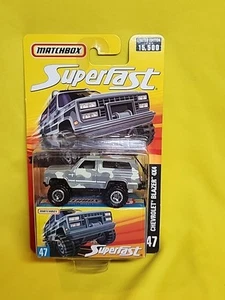 Matchbox Superfast #47 Chevrolet Blazer 4x4 Camo 2006 Limited 1/15500 NOS 🔥H - Bild 1 von 14
