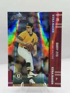 2005 Playoff Prestige - Barry Zito #75 Xtra Bases Red /150 - Picture 1 of 3
