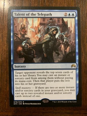 Talent of the Telepath - Magic Origins ORI MTG Magic the Gathering - NM+ - Image 1 of 2