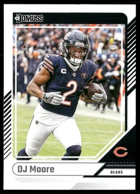 2024 DONRUSS DJ MOORE CHICAGO BEARS #137 - Image 1 of 2