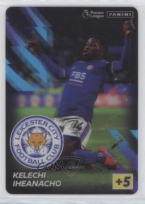 2021-22 Adrenalyn XL English Premier League Bonus Lenticular Kelechi Iheanacho - Image 1 of 2
