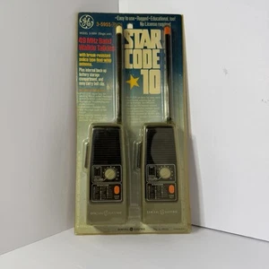 Talkie-walkie vintage OEM General Electric GE Star Code 10 3-5955 49 MHz - Photo 1/5