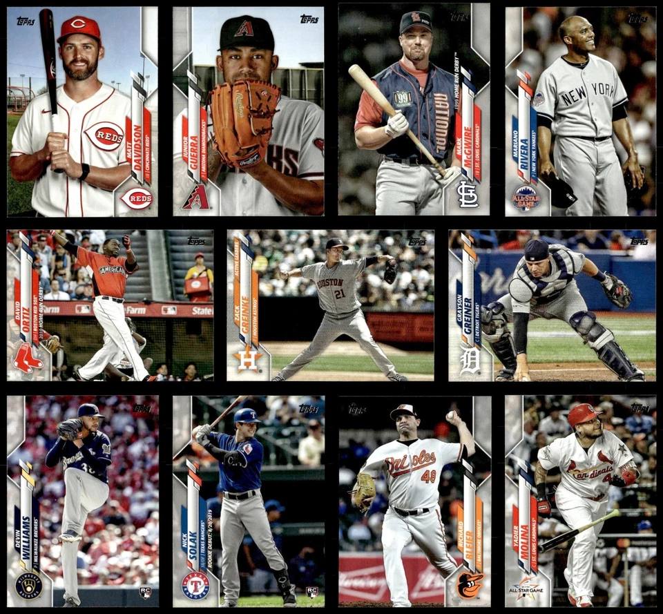 2020 Topps Base Picklist - #U-51-#U-300 - Team and Set Building - Updated 8/14 - Image 1 of 1