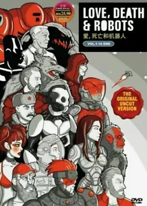 Love, Death & Robots Vol 1 - 18 End English Version DVD UNCUT SHIP FROM USA - Picture 1 of 2