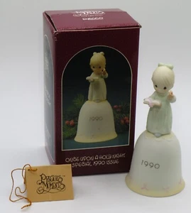 Vintage 1990 Precious Moments "Once Upon A Holy Night" Glocke in Box * Kostenloser Versand! - Bild 1 von 13