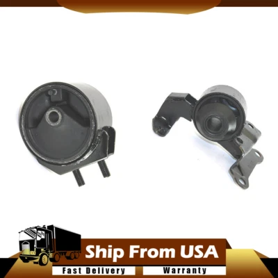 Soportes de motor delanteros traseros DEA 2X para Mercury Tracer L4 1997 1998 2,0 L UY17 Foto 1 de 4