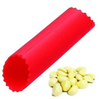 Silicone Garlic Peeler Silicone Tube For Easy Peeling Rubber Kitchen Gadgets - Image 1 of 4