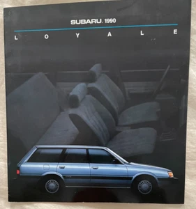1990 Subaru Loyale Sales Brochure - Picture 1 of 2