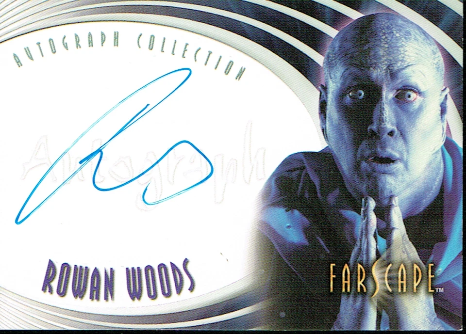 FARSCAPE SEASON FOUR AUTOGRAPH CARD A27 MALE ZHAAAN - Image 1 of 1