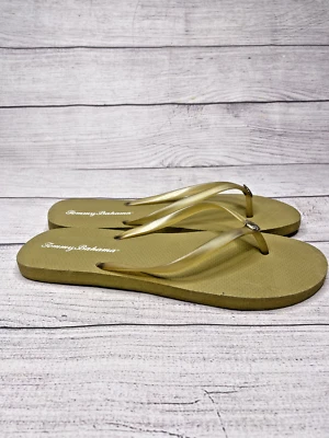 Chanclas Tommy Bahama mujer talla 10 doradas Foto 1 de 4