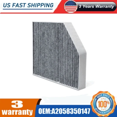 Cabin Air Filter For Mercedes-Benz GLE350 GLE450 GLS450 GLS580 GLC300 GLC350E - Image 1 of 4