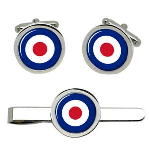 Mods Target Cufflinks and Tie Clip Set - Picture 1 of 5