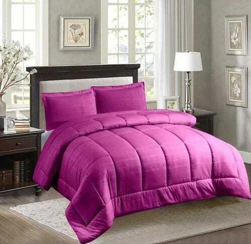 Nuevo Juego de 3 piezas de falda edredón edredón en relieve con funda de almohada falsa todos los tamaños Foto 1 de 1