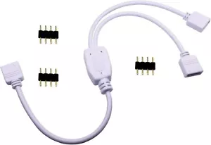 4 Pin LED Splitter Cable RGB Strip 5050/3528 - Picture 1 of 7