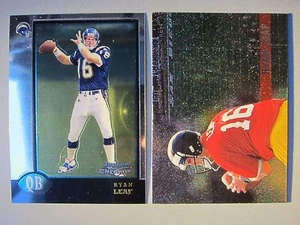 LOT OF (2) 1998 Bowman Chrome Absolute Checklists #10 #25 Ryan Leaf RC - Picture 1 of 2