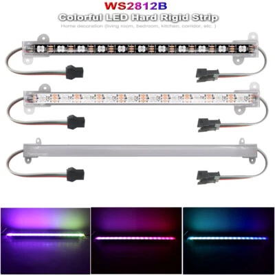 WS2812 RGB LED Light Strip Addressable Hard Rigid Tube Bar 5050 LED lights 5V - Image 1 of 4