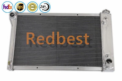 Radiador de 3 filas para Chevrolet P10 P20 P30 1975-79 base chasis despojado 28 1/4" W Foto 1 de 4