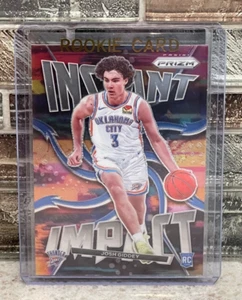 JOSH GIDDEY ~ 2021-22 Prizm Instant Impact ROOKIE #4 PWE RC - Picture 1 of 3