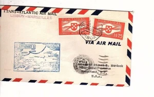 FAM18 ERSTE TRANSATLANTIKFLUGABDECKUNG LISSABON NACH MARSEILLES (bb1 - Bild 1 von 1