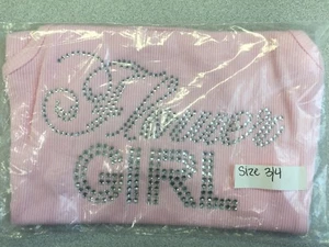 Camiseta sin mangas Flower Girl Bling - Imagen 1 de 1