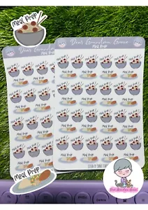 #31 "Prep” Reminder Planner Diary Journal Bullet Calendars Stickers - Picture 1 of 2