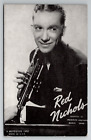 Red Nichols Jazz Composer Music Black & White Arcade Card Vintage Postcard