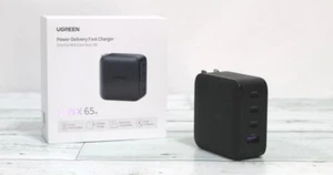 UGREEN 65W GaN Charger USB Type C QC 4.0 PD USB Fast Charger For iPhone Laptop - Picture 1 of 6