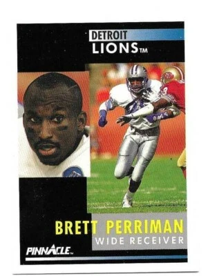 BRETT PERRIMAN 1991 PINNACLE CARD NEAR MINT+ CONDITION - Image 1 of 2