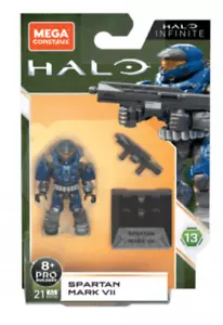Mega Construx Halo - SPARTAN MARK VII - Serie 13 - Azul - GVP38 - Nuevo - Imagen 1 de 5