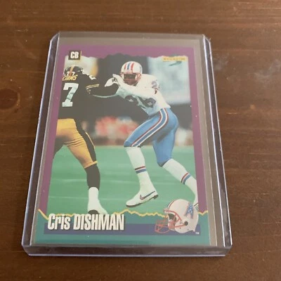 1994 Score Cris Dishman Houston Oilers #69 - Image 1 of 2