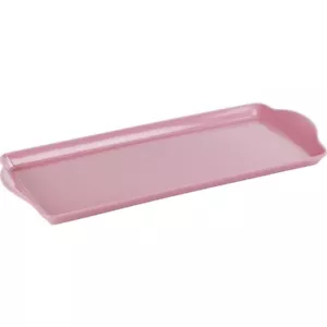 Plastic Sandwich Tray Rectangular Melamine Serving Trays Serveware Pink New - Picture 1 of 9