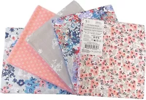 Paleta de tela: Cuartos de grasa: Ditsy Floral: paquete de 5 - 100 % algodón - Imagen 1 de 2