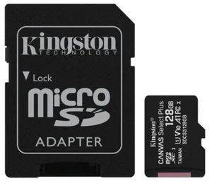 Kingston Micro SD Card 32GB 64GB 128GB Class 10 SDHC SDXC Phone Memory & Adapter - Picture 1 of 8