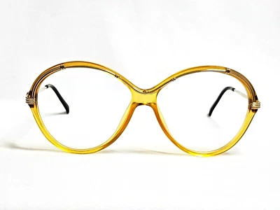 Óculos femininos vintage anos 80 tamanho grande Christian Dior 2251 armação de óculos boa  - Imagem 1 de 4