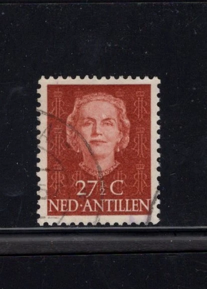 Netherlands Antilles 1950 27 1/2c  Queen Juliana VFU-B Sc 223 - Image 1 of 1