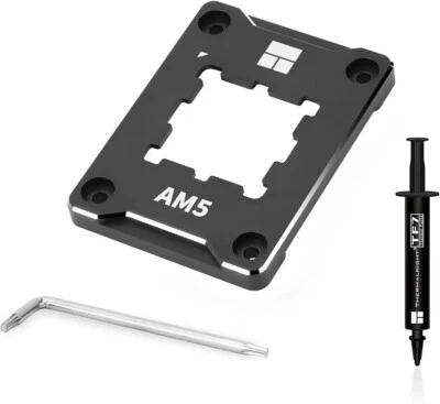 AM5 Secure Frame Black Thermalright Ryzen 7000 Series CPU Holder Brand New  - Image 1 of 4