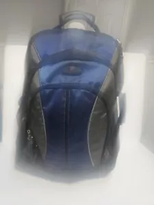 Ricardo Beverly Hills 22" Rolling Backpack Suitcase Black Blue Gray - Picture 1 of 12