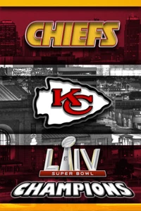 Kansas City Chiefs Super Bowl Championship 16x20in 2 Poster, Free Shipping US - Picture 1 of 3