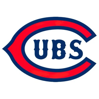 Chicago Cubs 4” Vinyl decal Sticker MLB bumper window car - Image 1 of 3