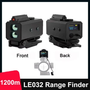 LE-032 1200m Mini Laser Rangefinder Rifle Crossbow Hunting Camo Archery IP65 - Picture 1 of 7