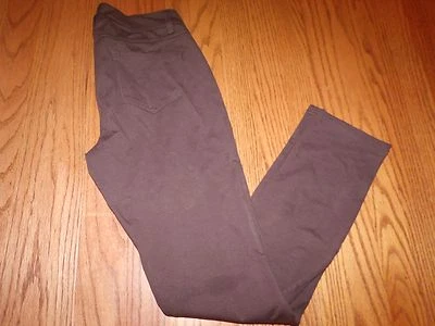 New Womens One 5 One Pants Brown Chocolate Slim Skinny Dressy Leggings Casual 10 - Image 1 of 2