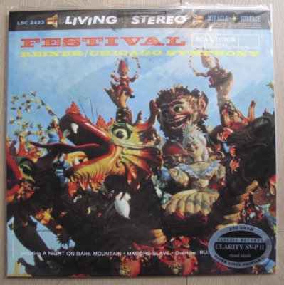 Classic Records LSC 2423 Festival Reiner CSO 200 Gram CLARITY LP RCA NEW SEALED - Image 1 of 3
