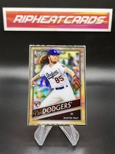 Dustin May 2020 Topps Transcendent Icons Base Metal Frame /95 RC Dodgers