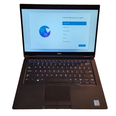 2-in-1 Dell Latitude 7390 13.3" FHD Touch i5-8350U 500GB SSD 8GB RAM HDMI Win11 - Image 1 of 4