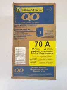 Square D QO2-4L70S Circuit Breaker Load Center 70 Amp 120/240 V Single Phase - Picture 1 of 4